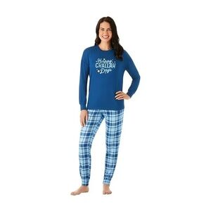 NWT Member's Mark Women's Happy Challah Days Pajama Set